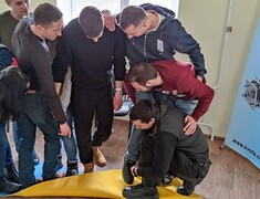 Наша команда на тренінгу з «Командоутворення»